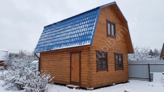 Баня 5×5 м, 25 м²