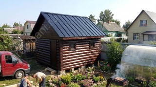 Баня 3×4 м, 12 м²