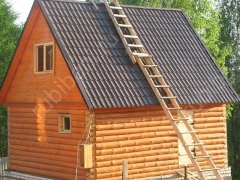 Баня 5 на 5 двухэтажная 25 м²