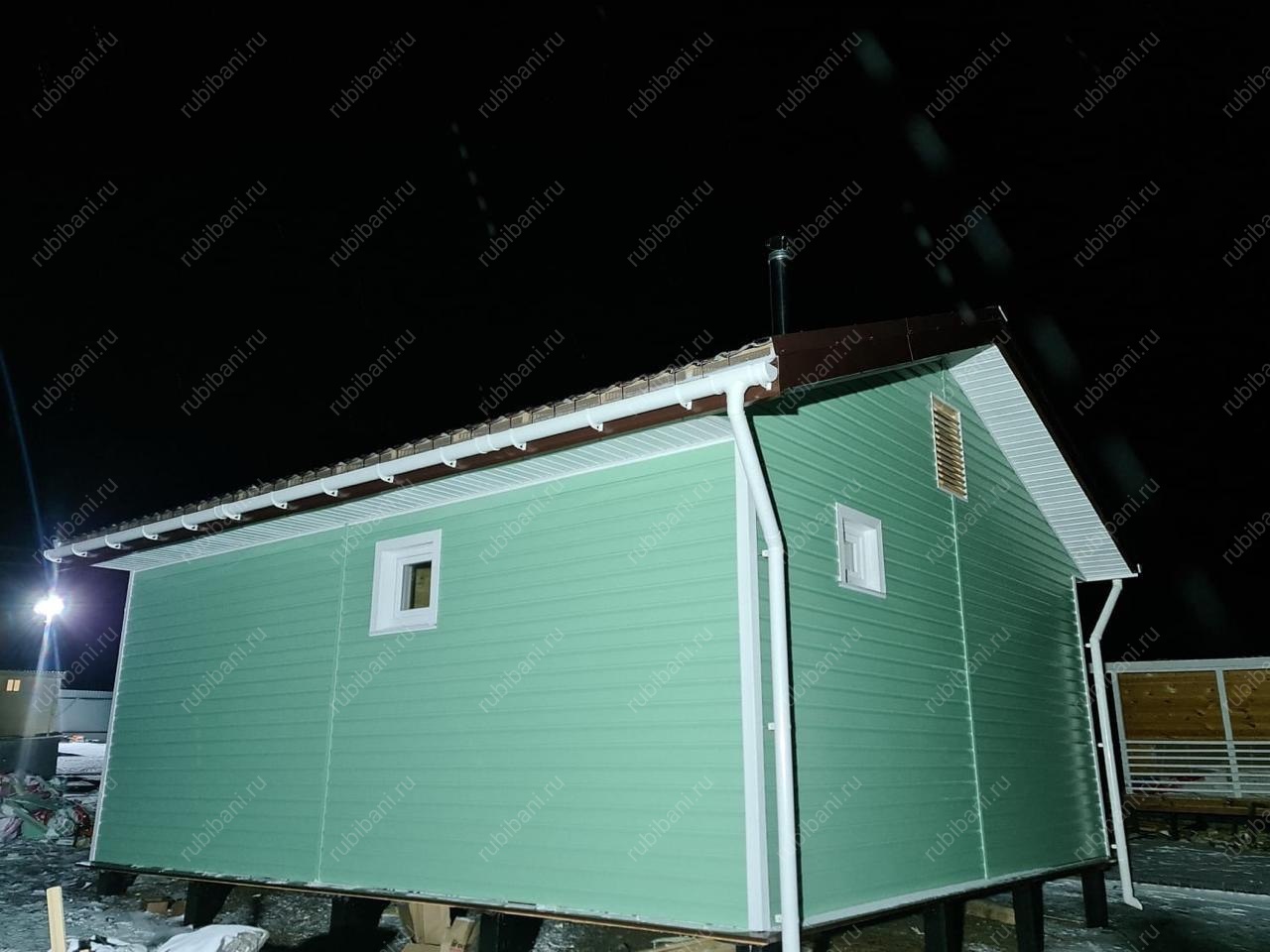 Баня из бруса 6х8 Проект Б-81 — фото 8 Баня из бруса 6х8 Проект Б-81 — фото 8