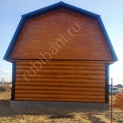Баня 5 на 5 с беседкой 35 м²