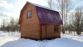 Баня 5×5 м, 25 м²