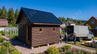 Баня 3×4 м, 12 м²