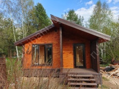 Баня из бруса 6×6 (Б-153), 36 м²