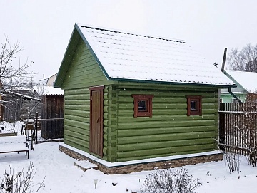 Баня 3×4 м, 12 м²