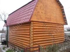 Дом 6×6 м в лапу, 36 м²