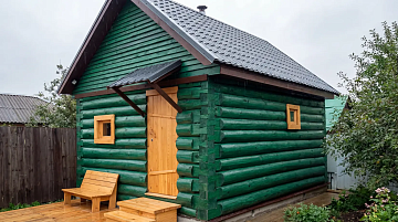 Баня 4×5 м, 20 м²